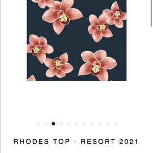 Acacia Rhodes Top Isle M